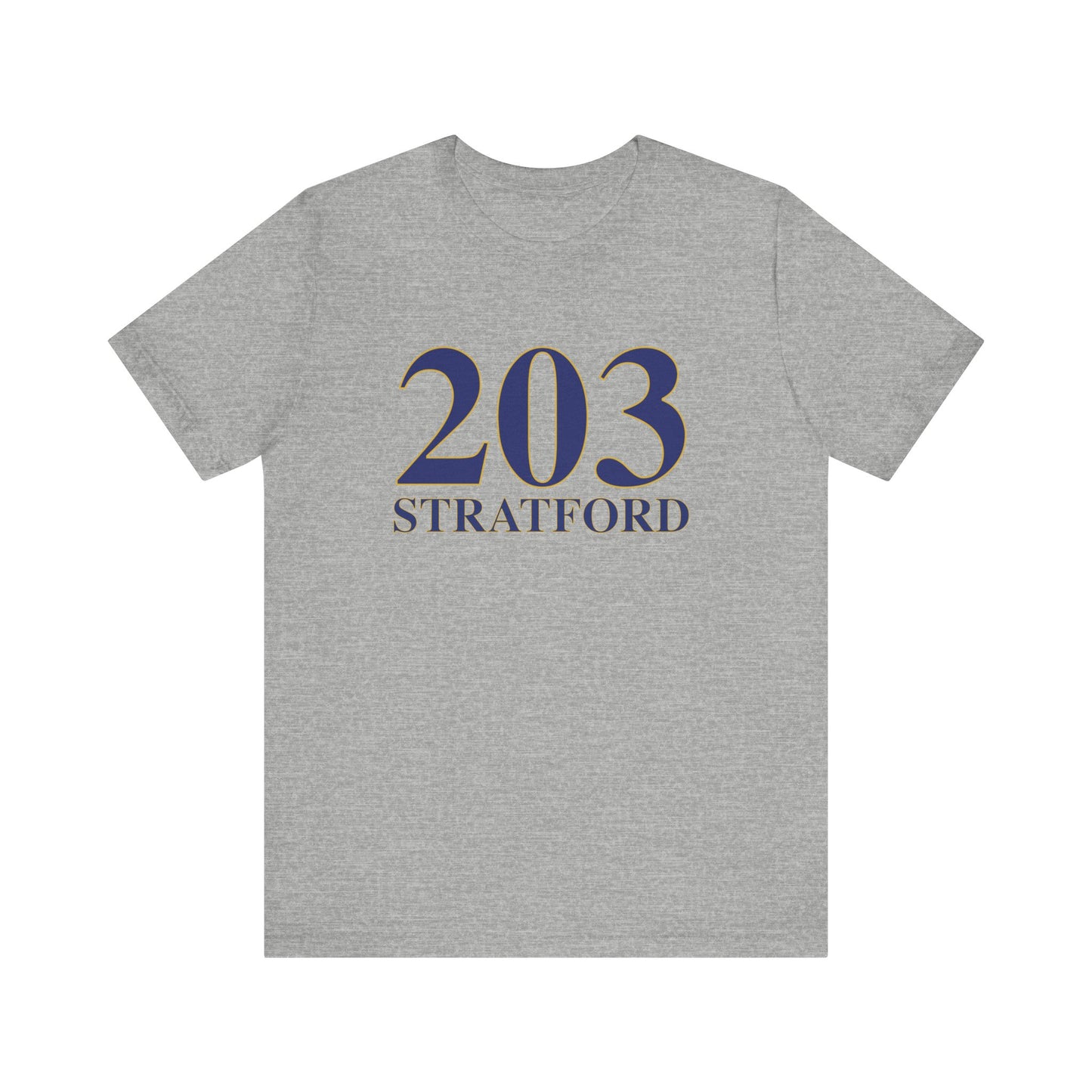 203 Stratford  // Stratford ct  unisex t shirt  // finding connecticut 