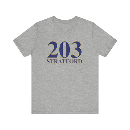 203 Stratford  // Stratford ct  unisex t shirt  // finding connecticut 