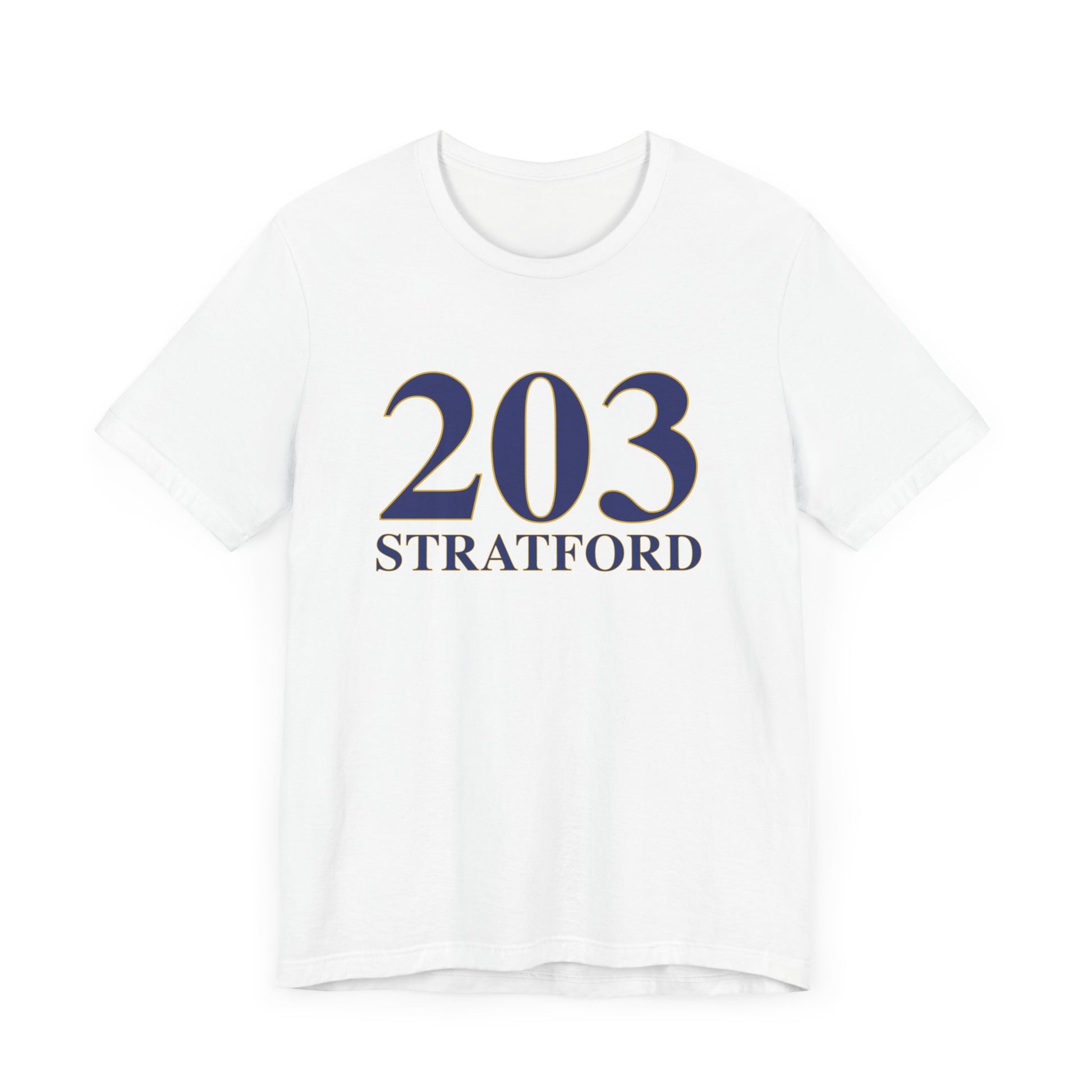 203 Stratford  // Stratford ct  unisex t shirt  // finding connecticut 