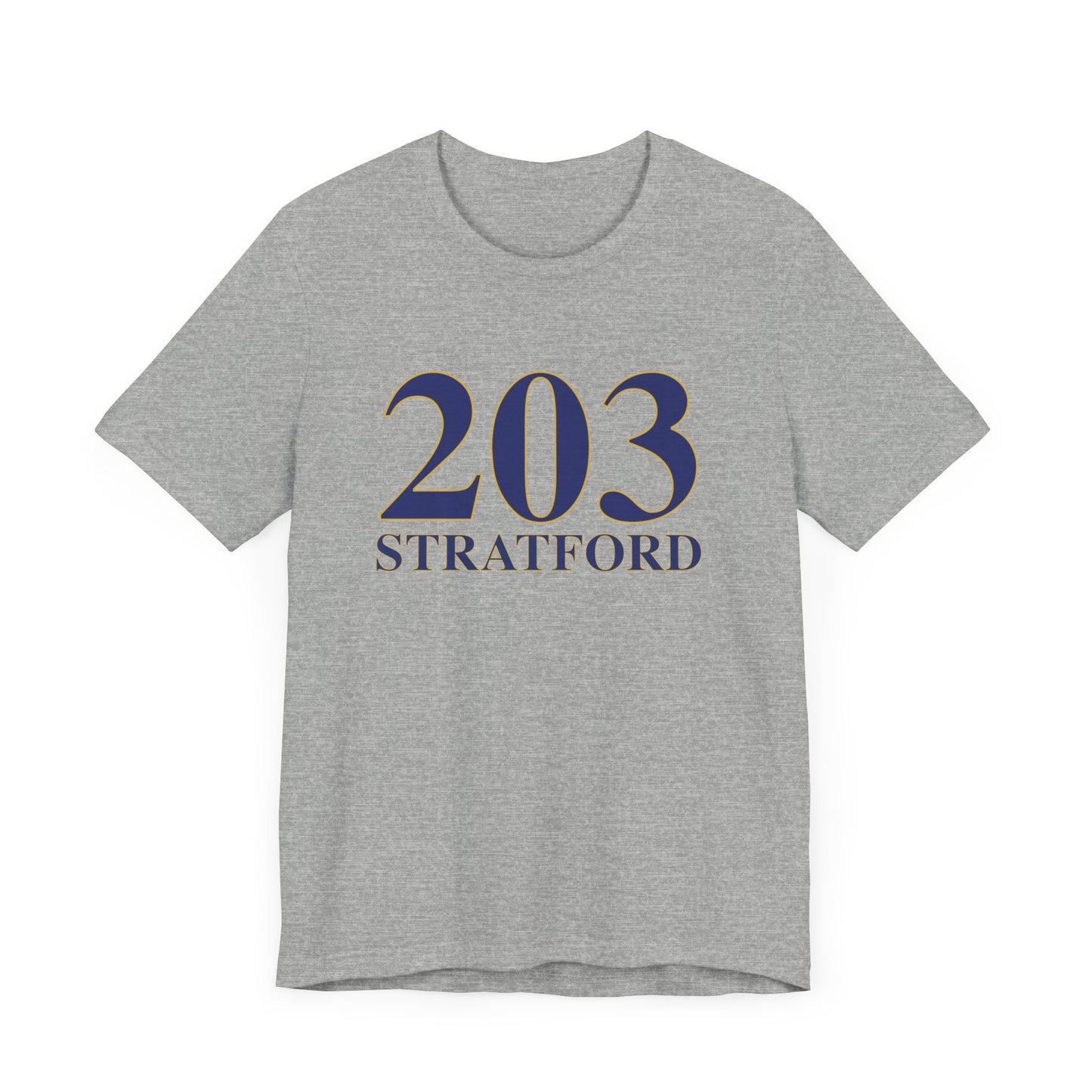 203 Stratford  // Stratford ct  unisex t shirt  // finding connecticut 