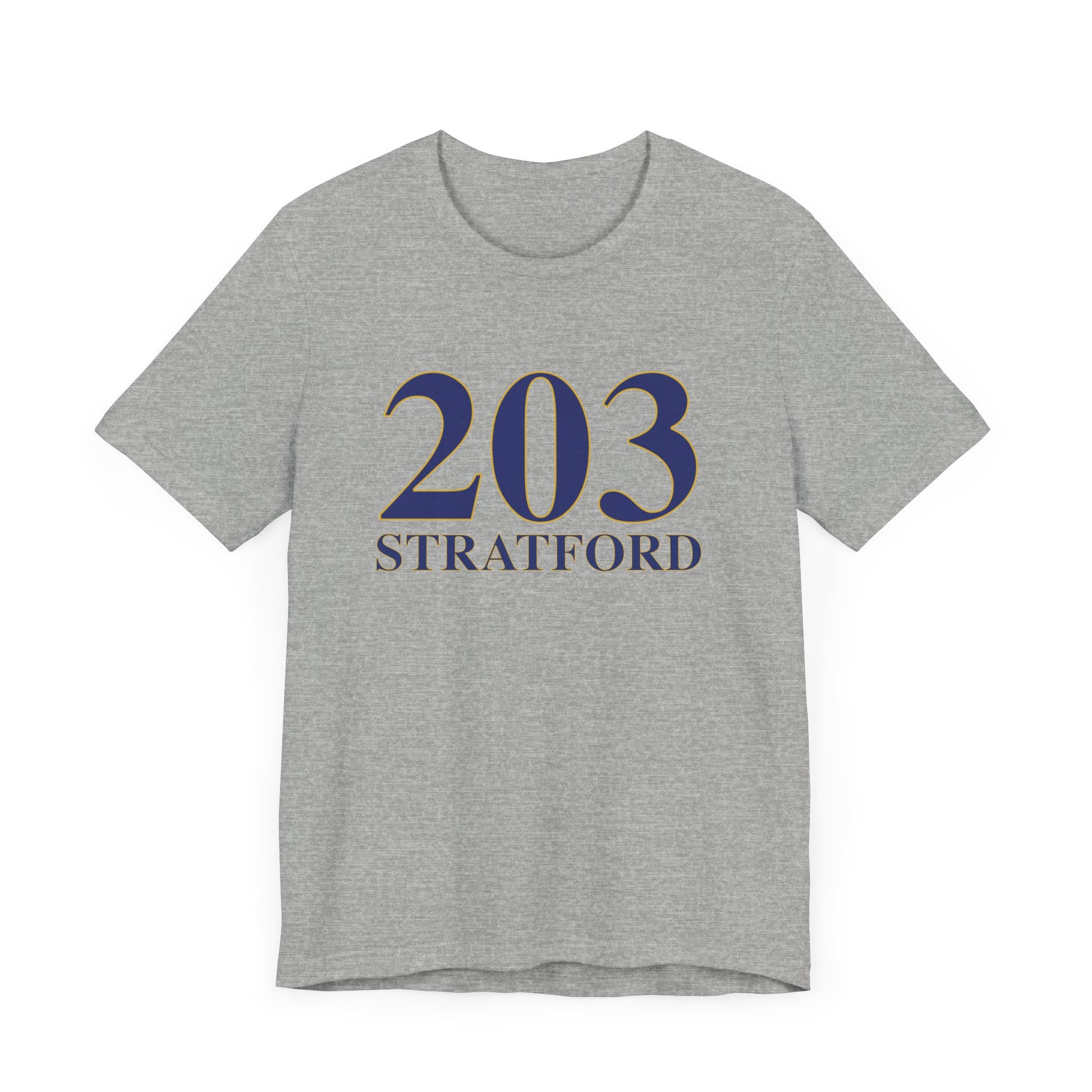 203 Stratford  // Stratford ct  unisex t shirt  // finding connecticut 