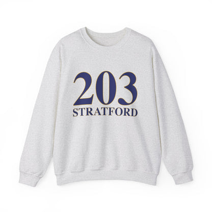 203 stratford // Stratford ct unisex sweatshirt   // finding connecticut 