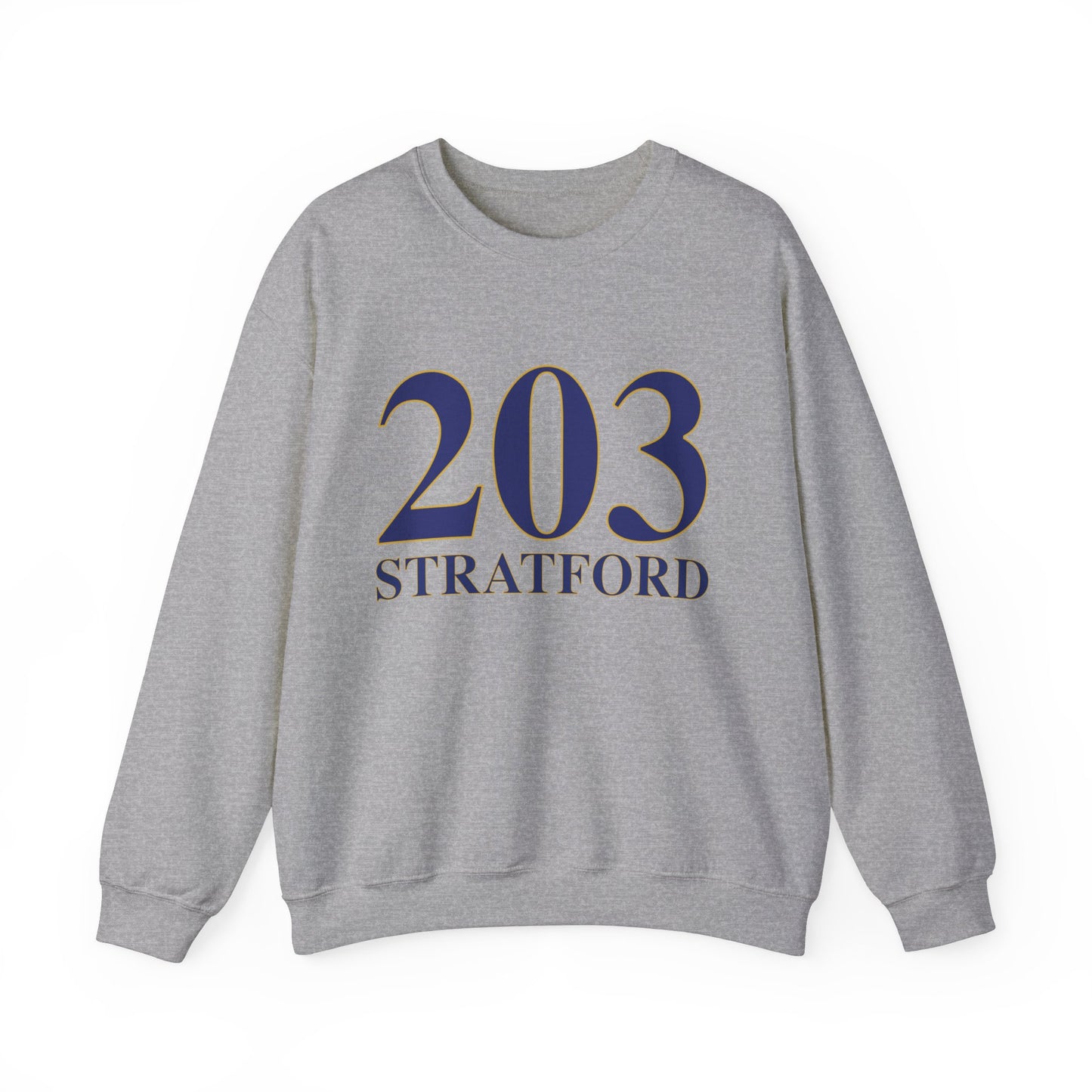 203 Stratford  // Stratford ct unisex sweatshirt   // finding connecticut 