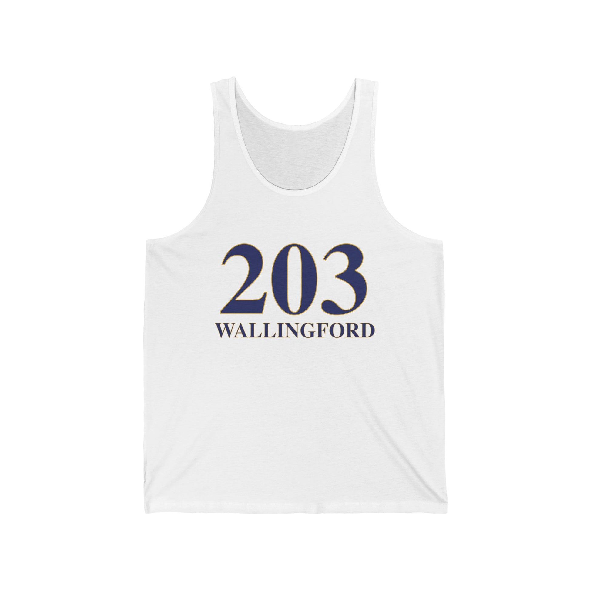203 Wallingford // Wallingford ct  unisex tank tops  // finding connecticut  