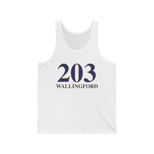 203 Wallingford // Wallingford ct  unisex tank tops  // finding connecticut  