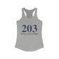 203 Wallingford // Wallingford ct  woman's tank top shirt    // finding connecticut   