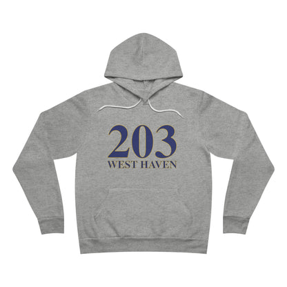 203 West Haven // west haven CT unisex hoodie sweatshirt   // finding connecticut  
