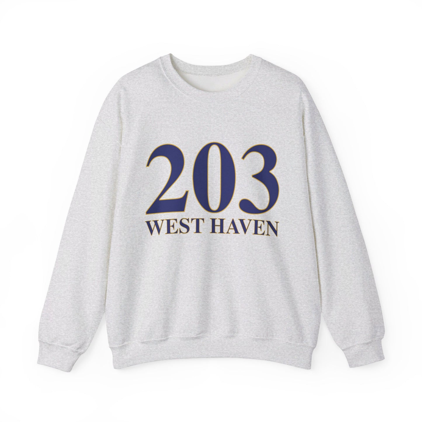 203 West Haven // west haven CT unisex sweatshirt  // finding connecticut 