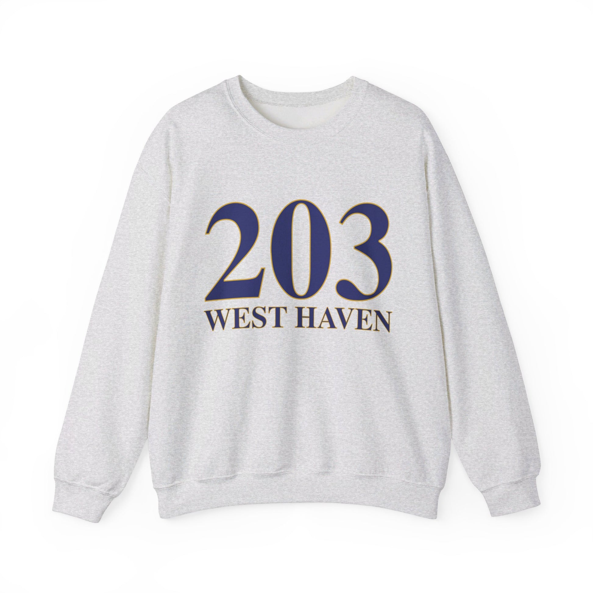 203 West Haven // west haven CT unisex sweatshirt  // finding connecticut 