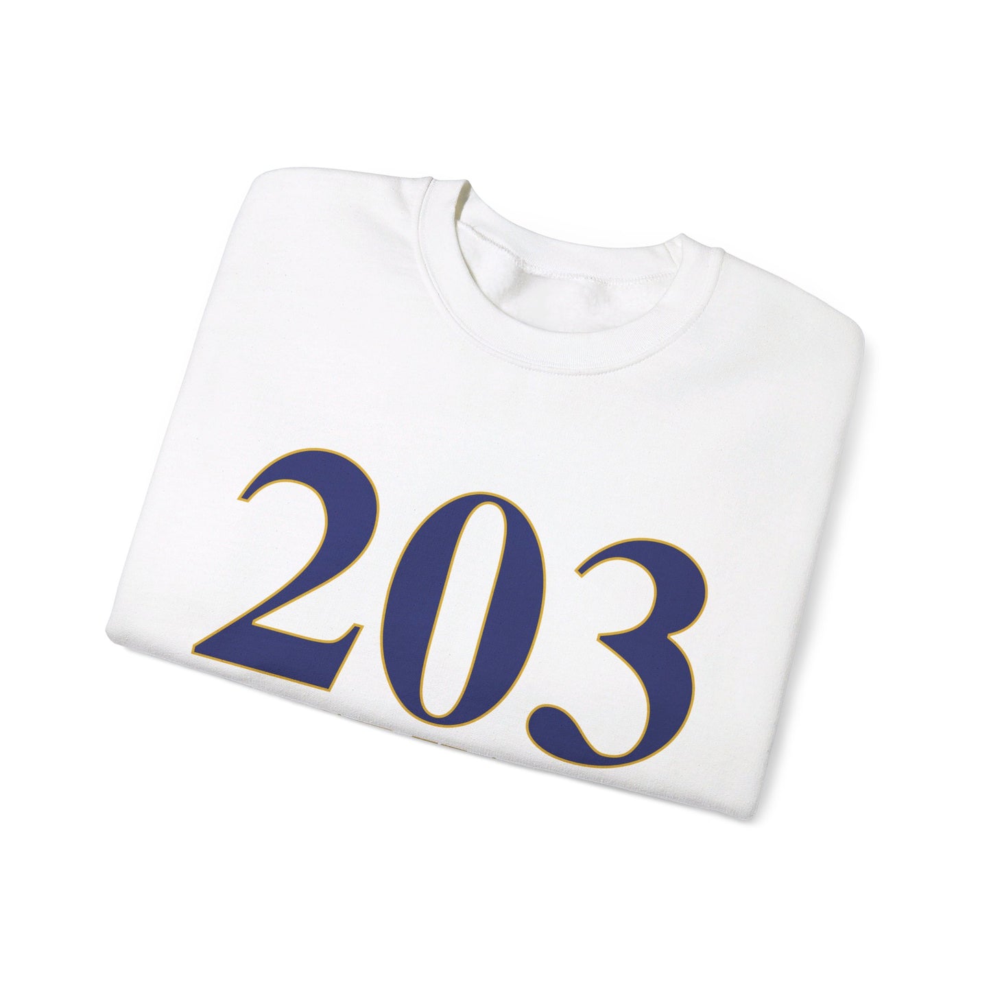 203 West Haven // west haven CT unisex sweatshirt  // finding connecticut 