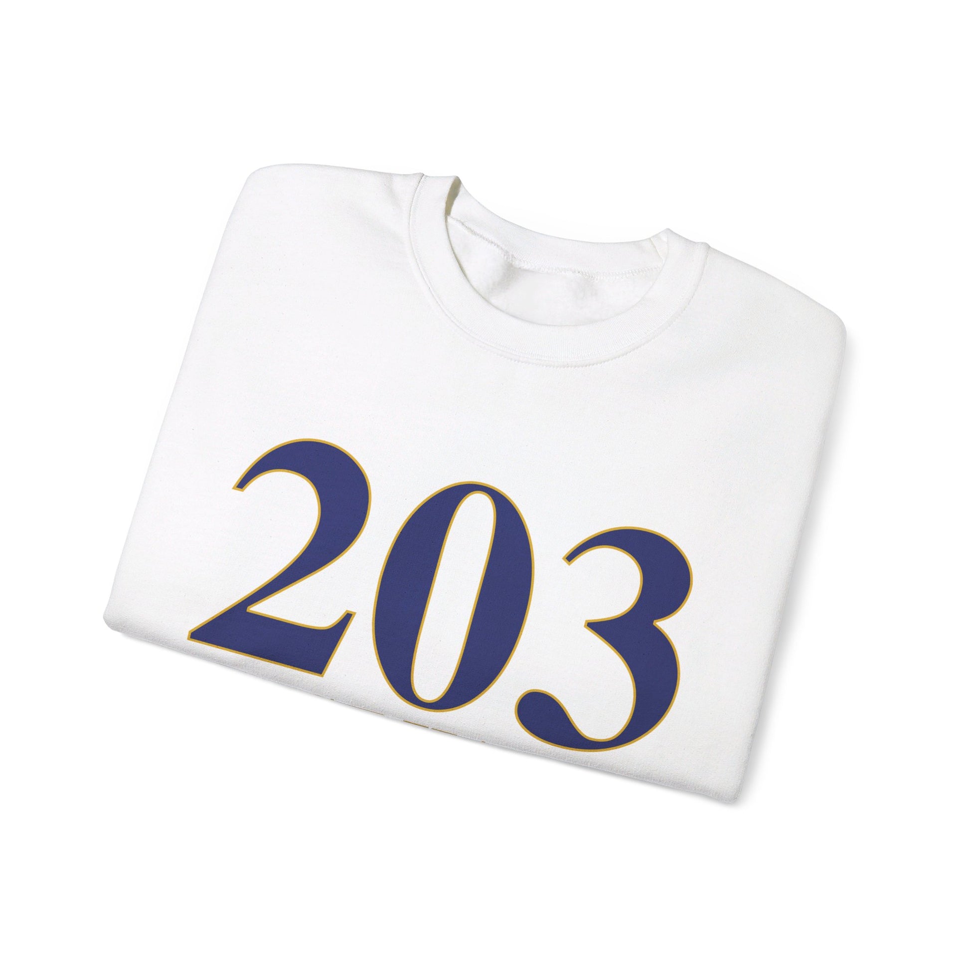 203 West Haven // west haven CT unisex sweatshirt  // finding connecticut 