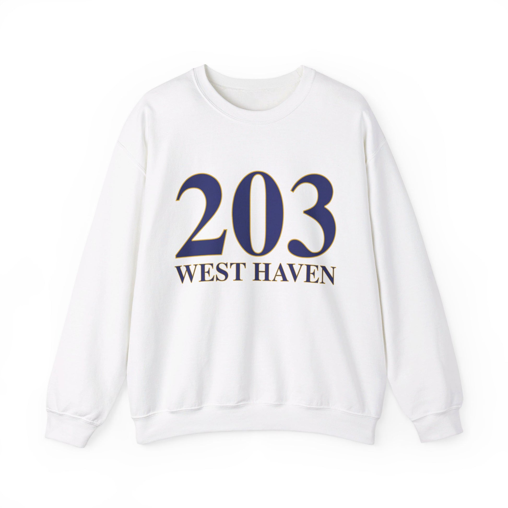 203 West Haven // west haven CT unisex sweatshirt  // finding connecticut 