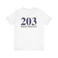 203 West Haven // west haven CT unisex t shirt   // finding connecticut 