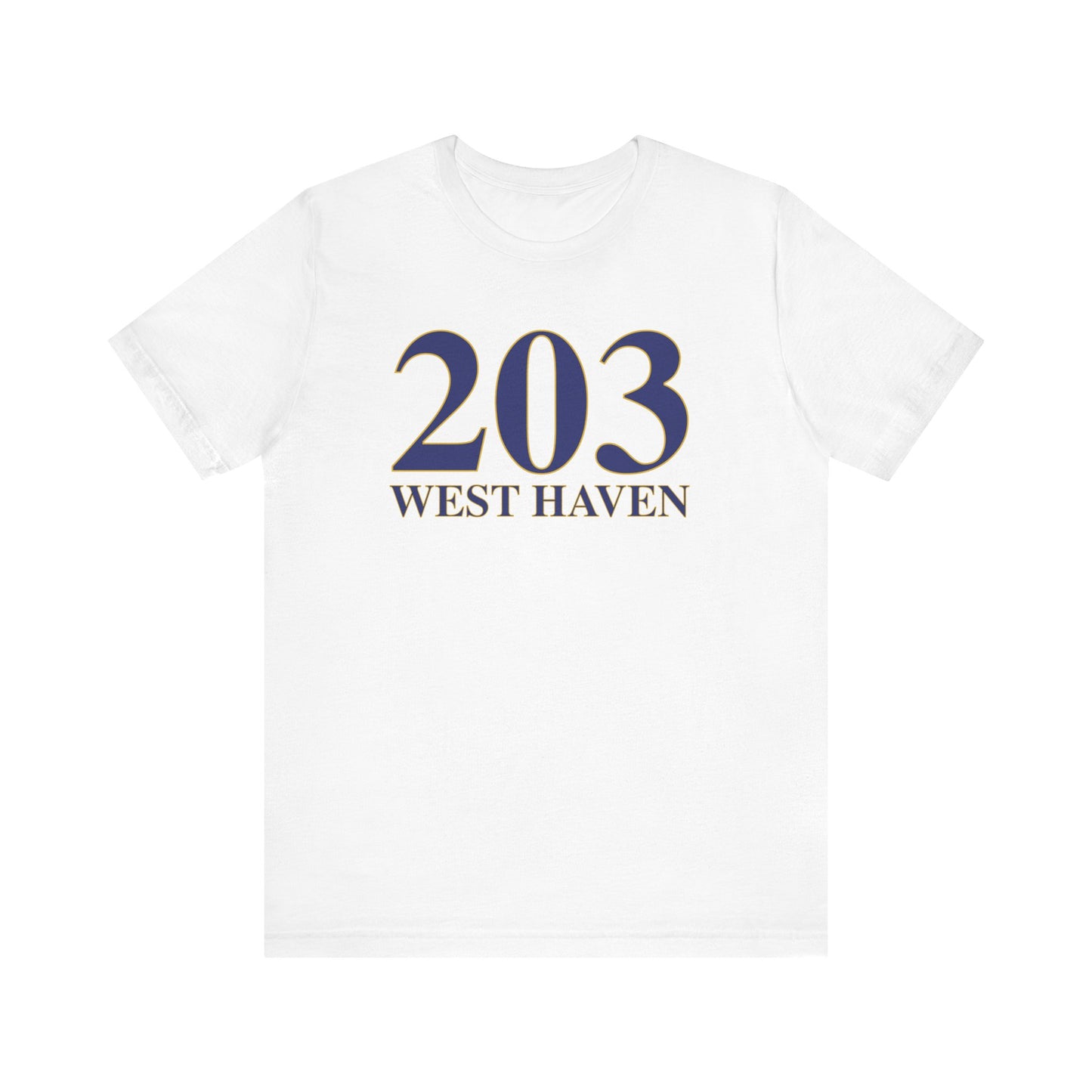 203 West Haven // west haven CT unisex t shirt   // finding connecticut 