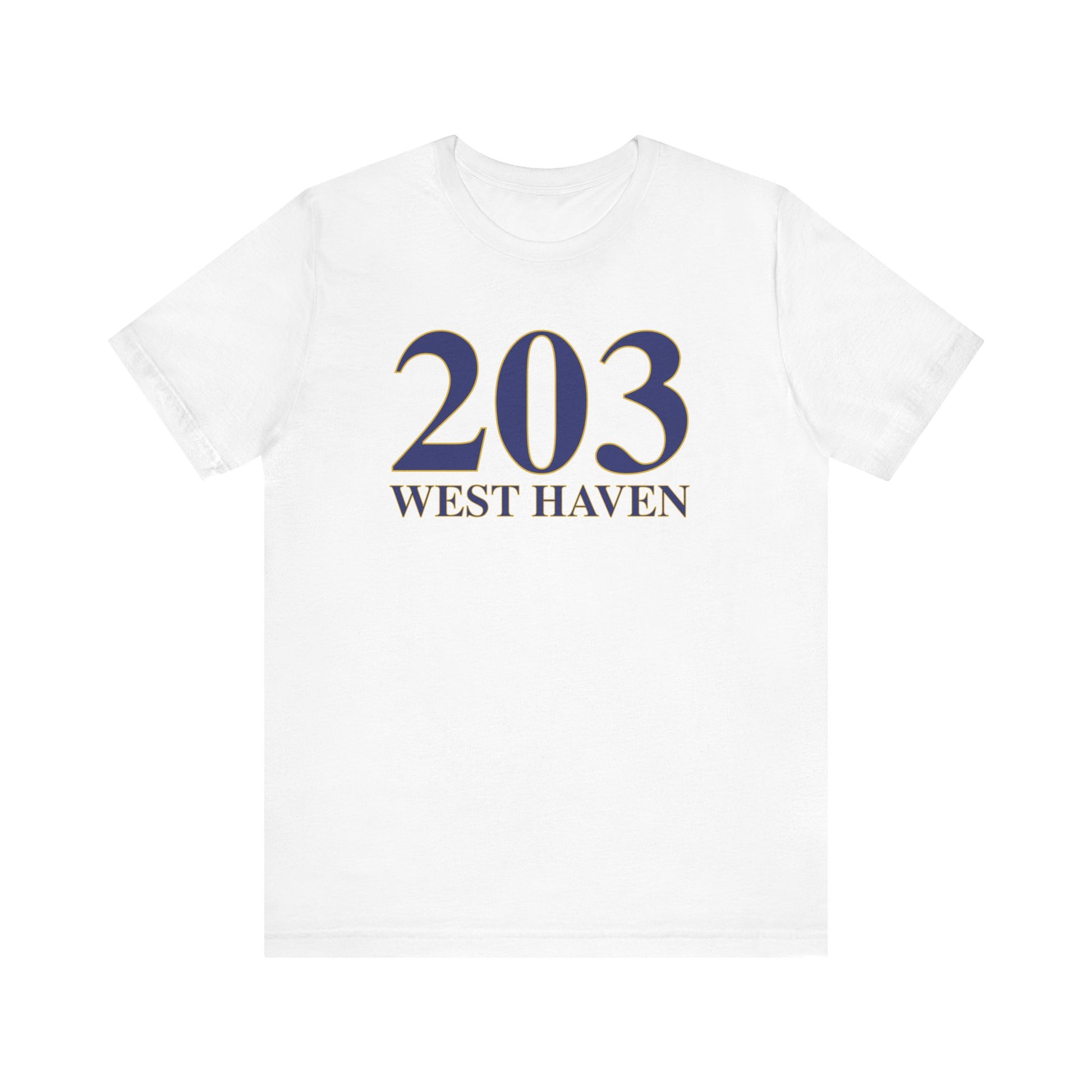 203 West Haven // west haven CT unisex t shirt   // finding connecticut 