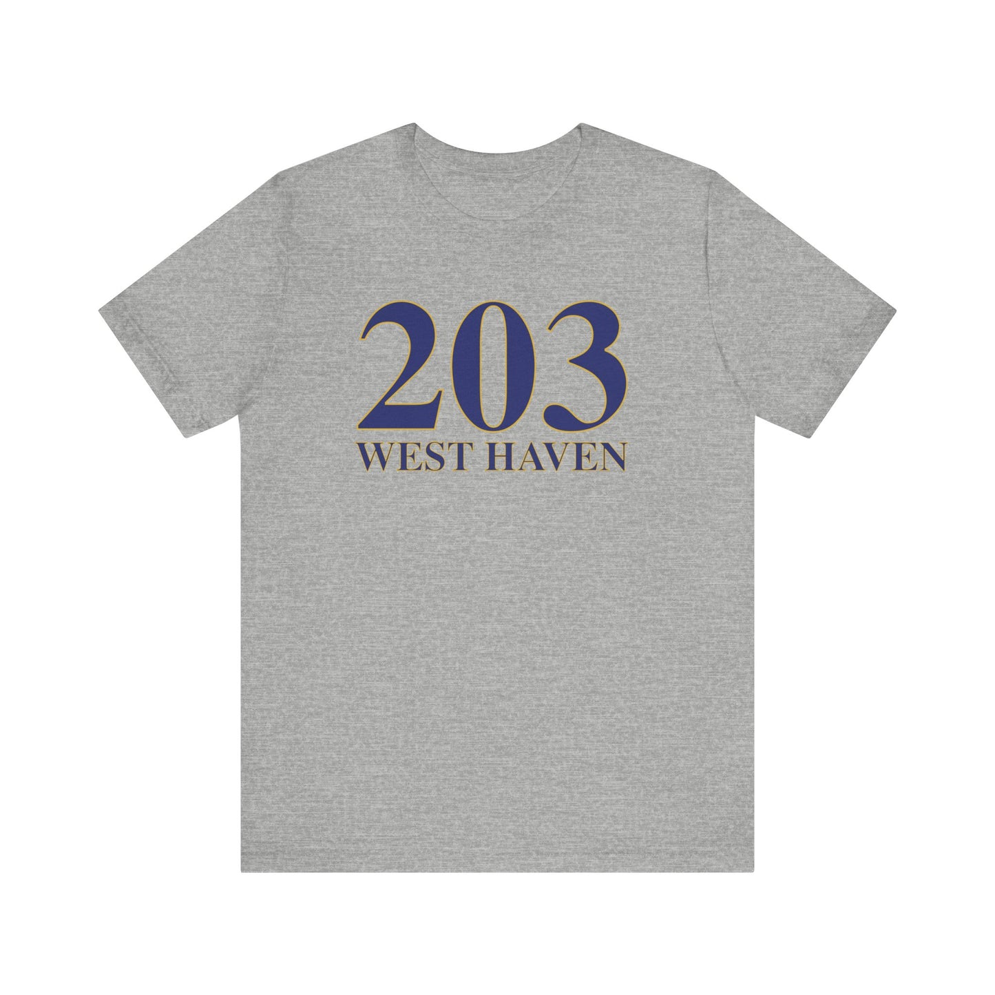 203 West Haven // west haven CT unisex t shirt   // finding connecticut 