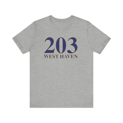203 West Haven // west haven CT unisex t shirt   // finding connecticut 