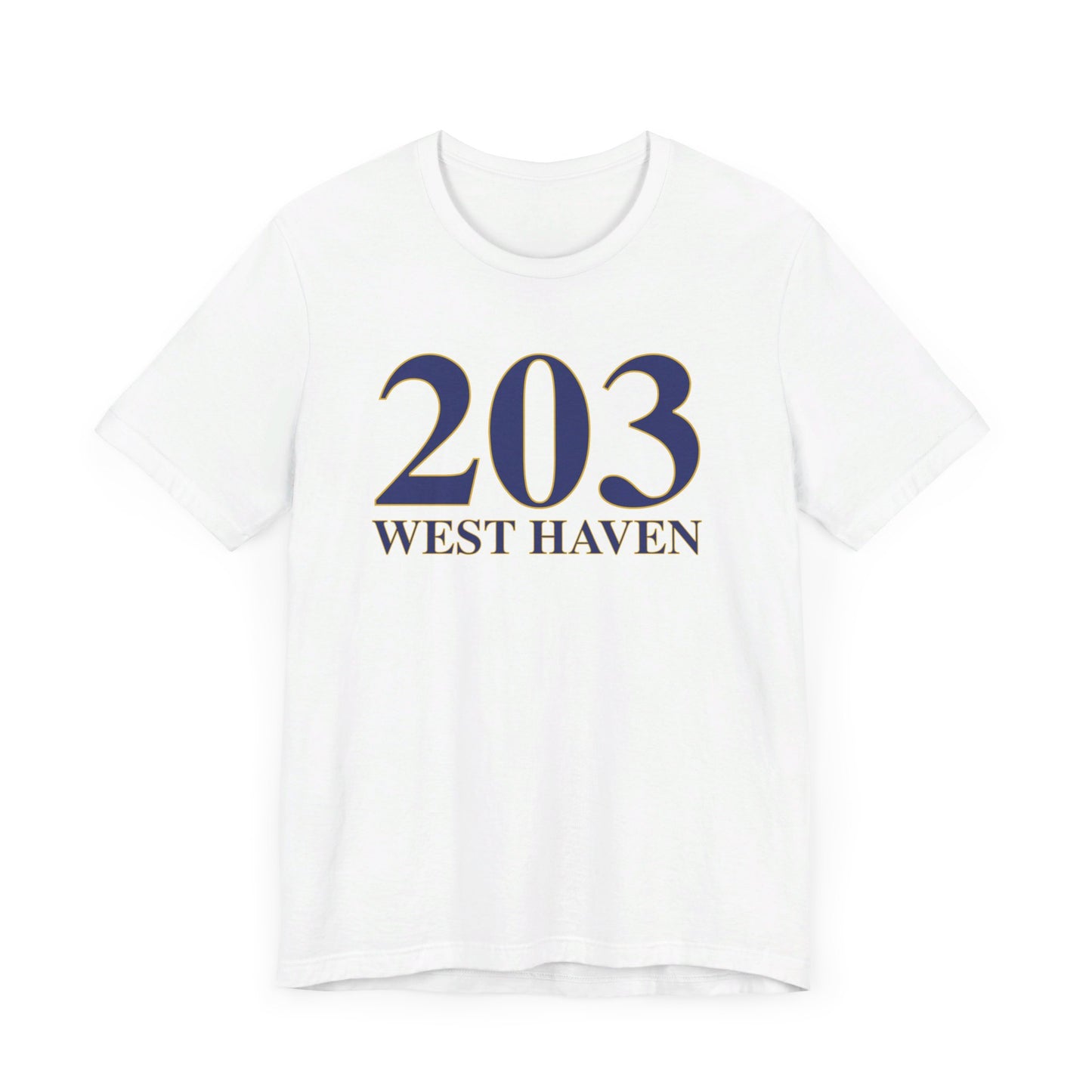 203 West Haven // west haven CT unisex t shirt   // finding connecticut 