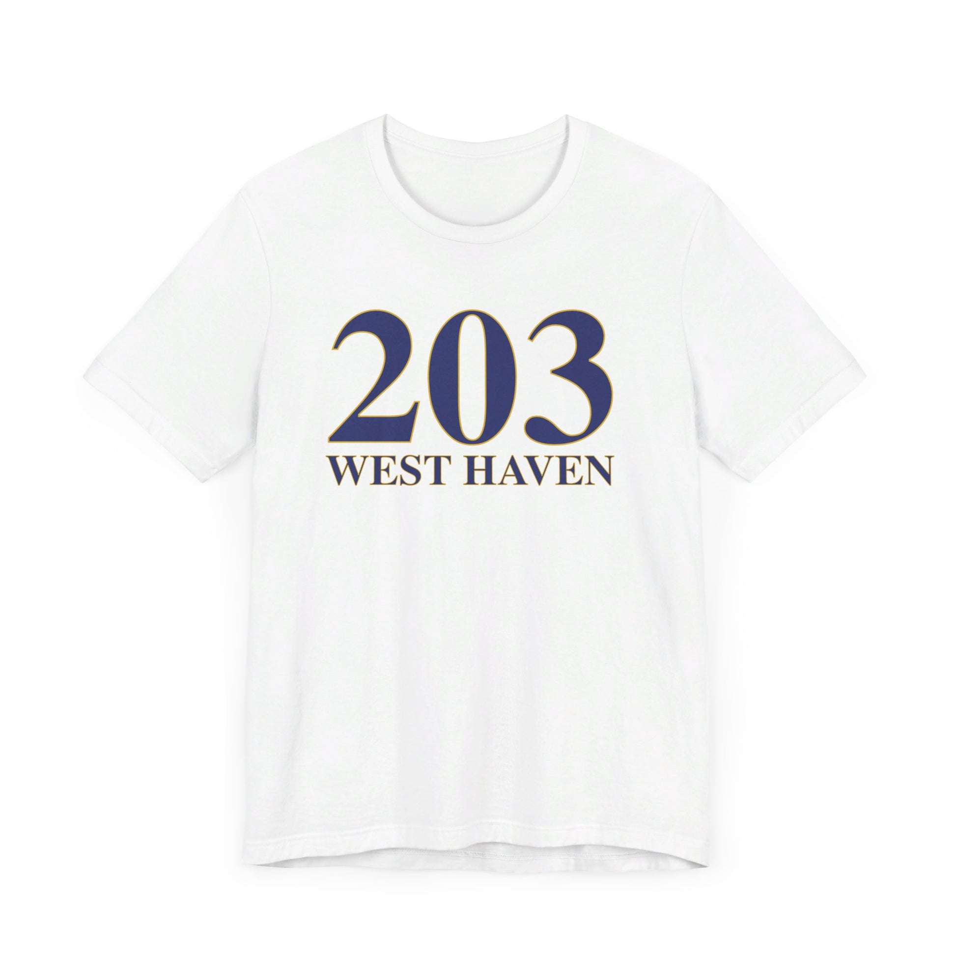 203 West Haven // west haven CT unisex t shirt   // finding connecticut 