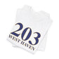 203 West Haven // west haven CT unisex t shirt   // finding connecticut 