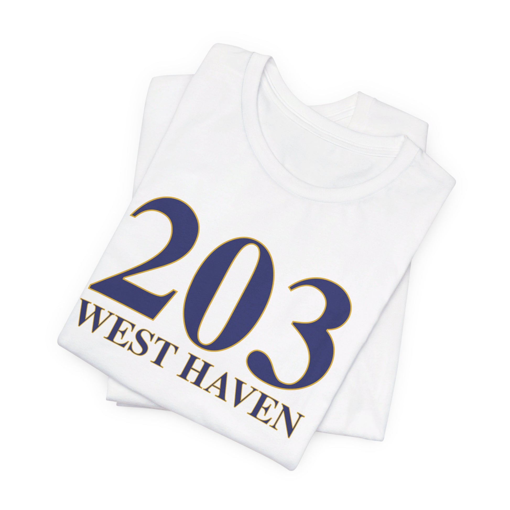 203 West Haven // west haven CT unisex t shirt   // finding connecticut 