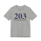 203 West Haven // west haven CT unisex t shirt   // finding connecticut 