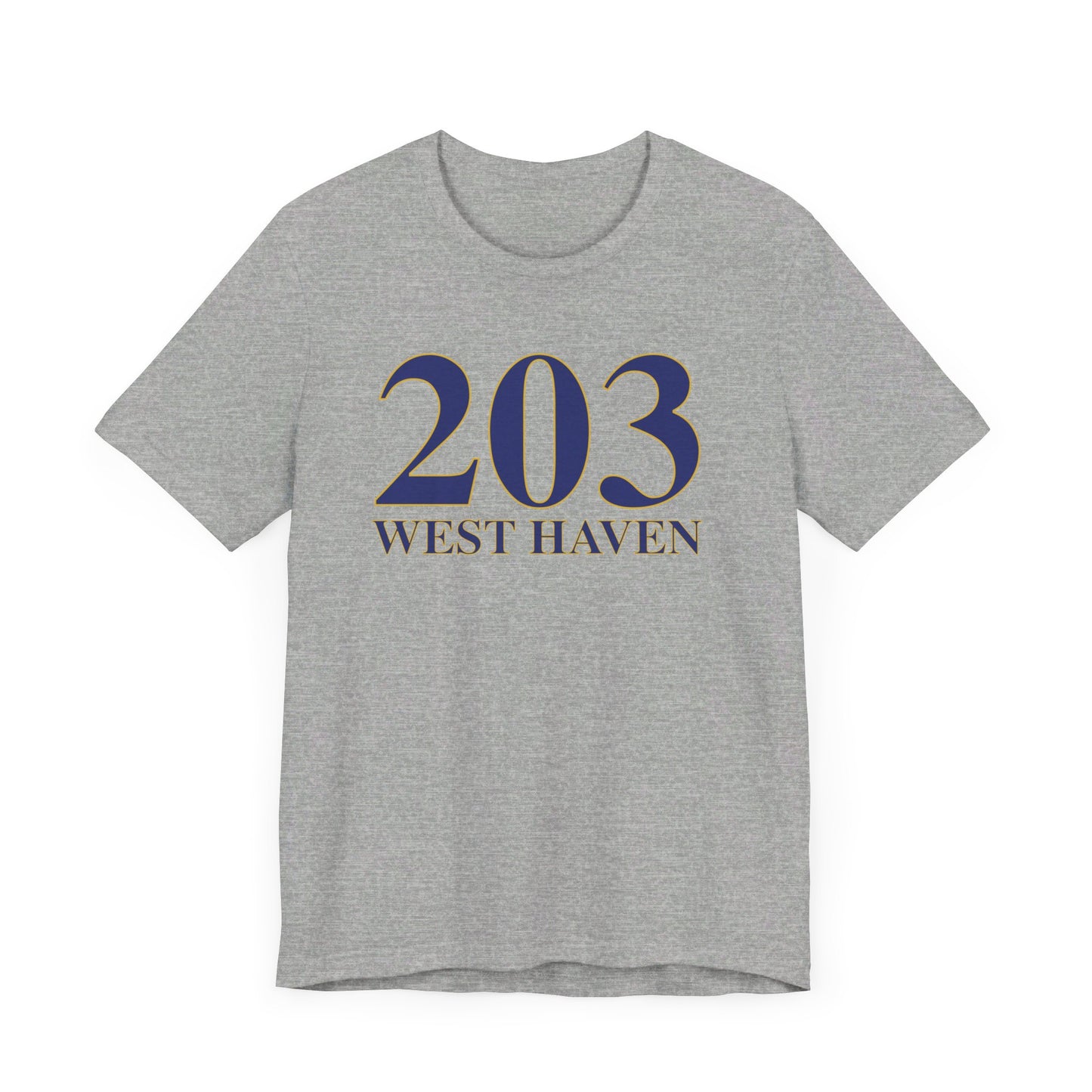 203 West Haven // west haven CT unisex t shirt   // finding connecticut 