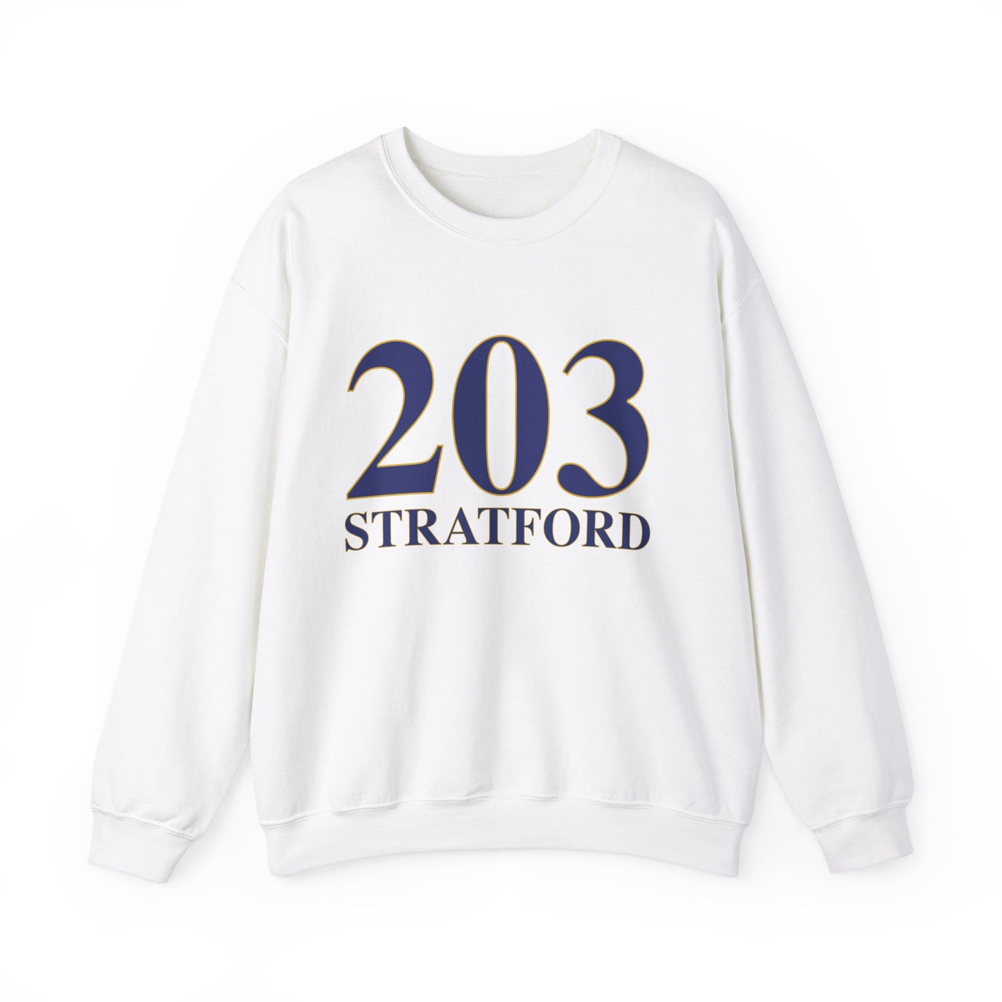 203 stratford // Stratford ct unisex sweatshirt   // finding connecticut 