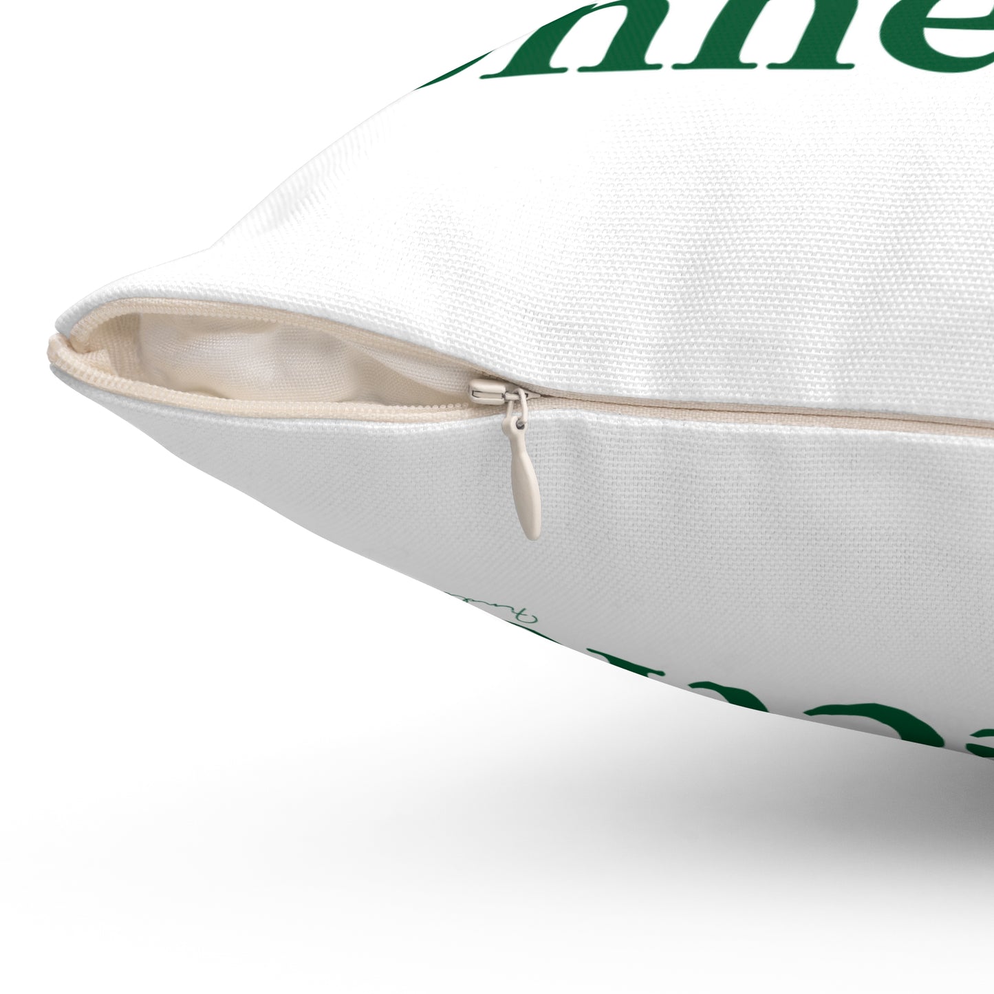 I Clover Connecticut Spun Polyester Square Pillow