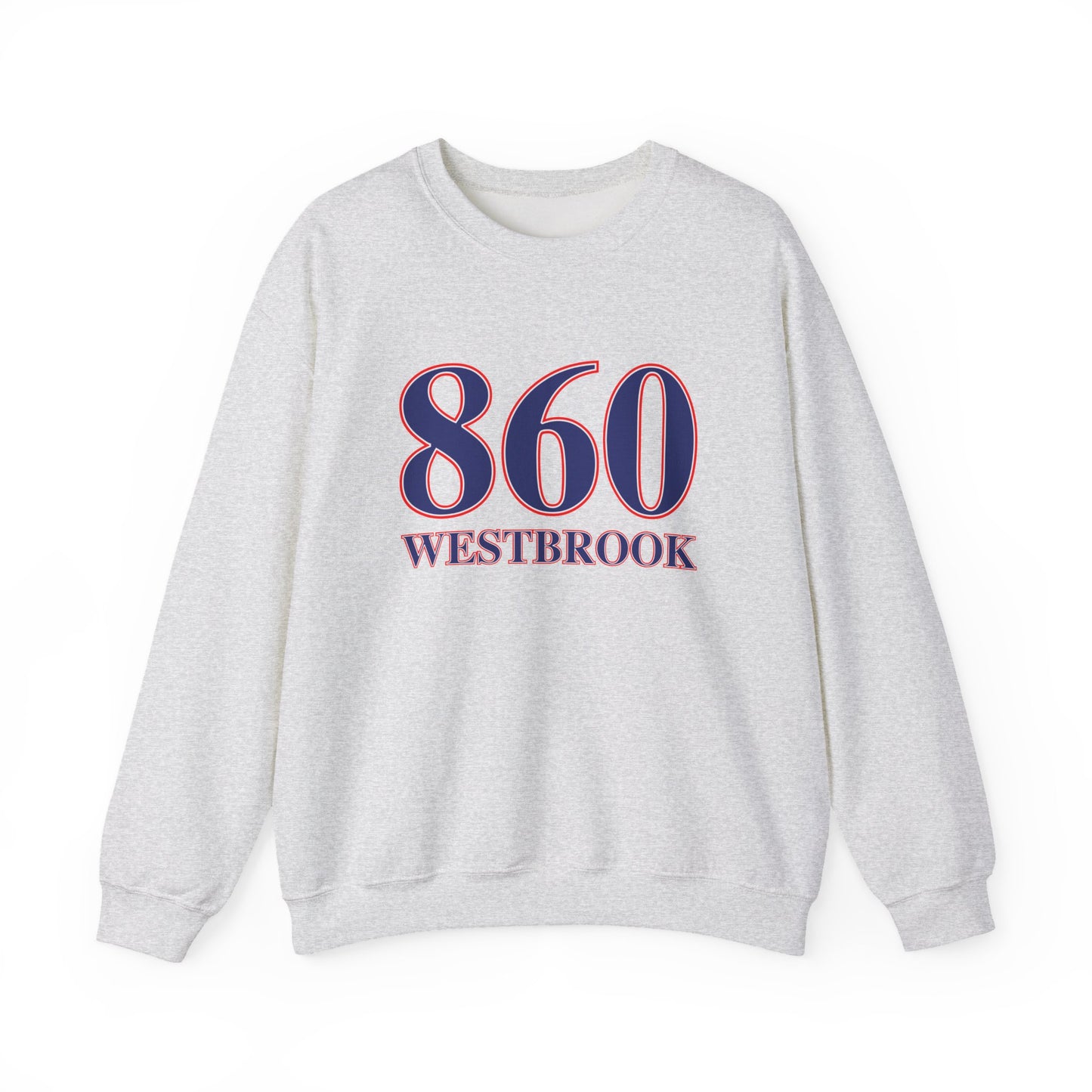 860 Westbrook Red White & Blue Unisex Heavy Blend™ Crewneck Sweatshirt