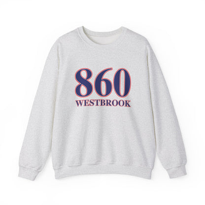 860 Westbrook Red White & Blue Unisex Heavy Blend™ Crewneck Sweatshirt