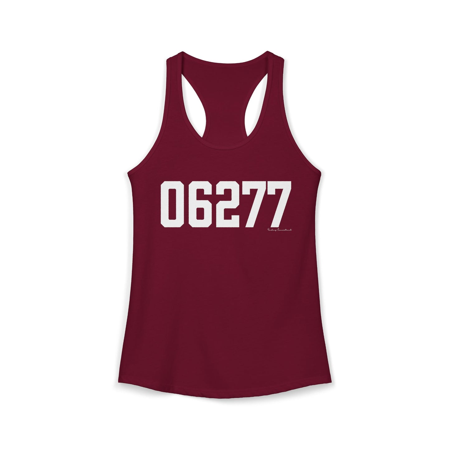 06277 Thompson CT Zip Code Women's Ideal Racerback Tank Top