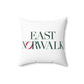 41 Tilt East Norwalk Spun Polyester Square Pillow