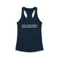 Just a kid from Greenfield Hill Women's Ideal Racerback Tank Top