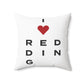 Redding Vision Spun Polyester Square Pillow