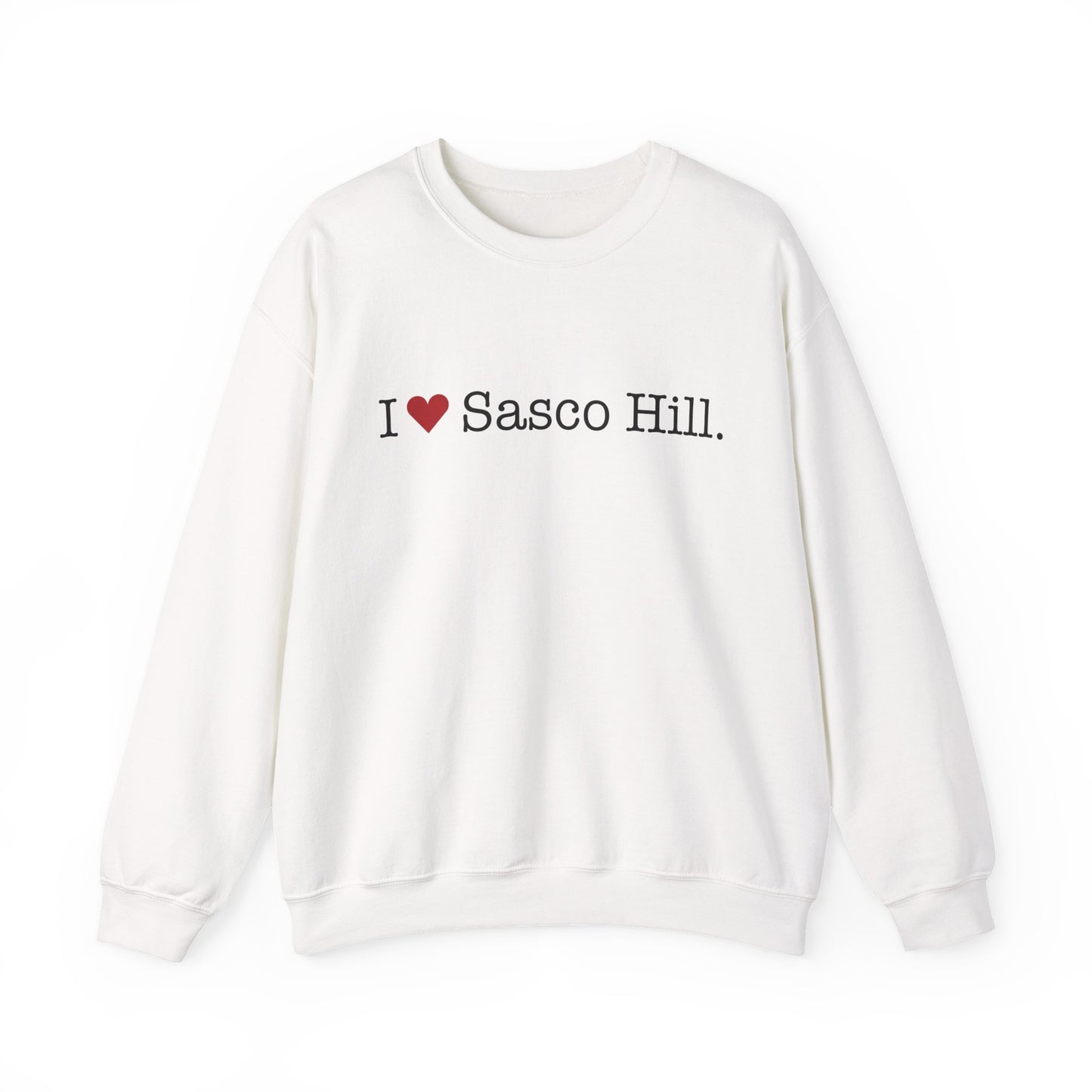I Heart Sasco Hill. Unisex Heavy Blend™ Crewneck Sweatshirt