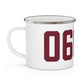 06074 South Windsor Connecticut Zip Code Enamel Camping Mug