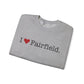 I Heart Fairfield. Unisex Heavy Blend™ Crewneck Sweatshirt