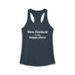 New Fairfield Is My Happy Place Women's Ideal Racerback Tank Top