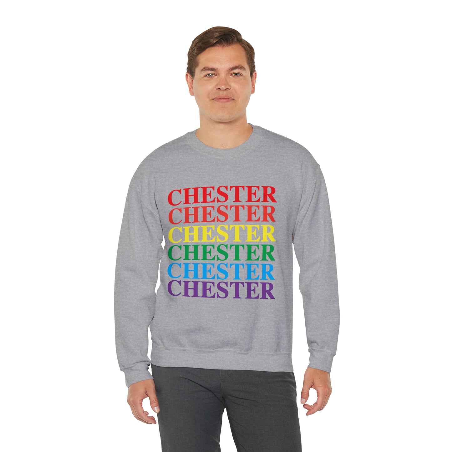 Chester Pride Unisex Heavy Blend™ Crewneck Sweatshirt