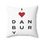 Danbury Vision Spun Polyester Square Pillow