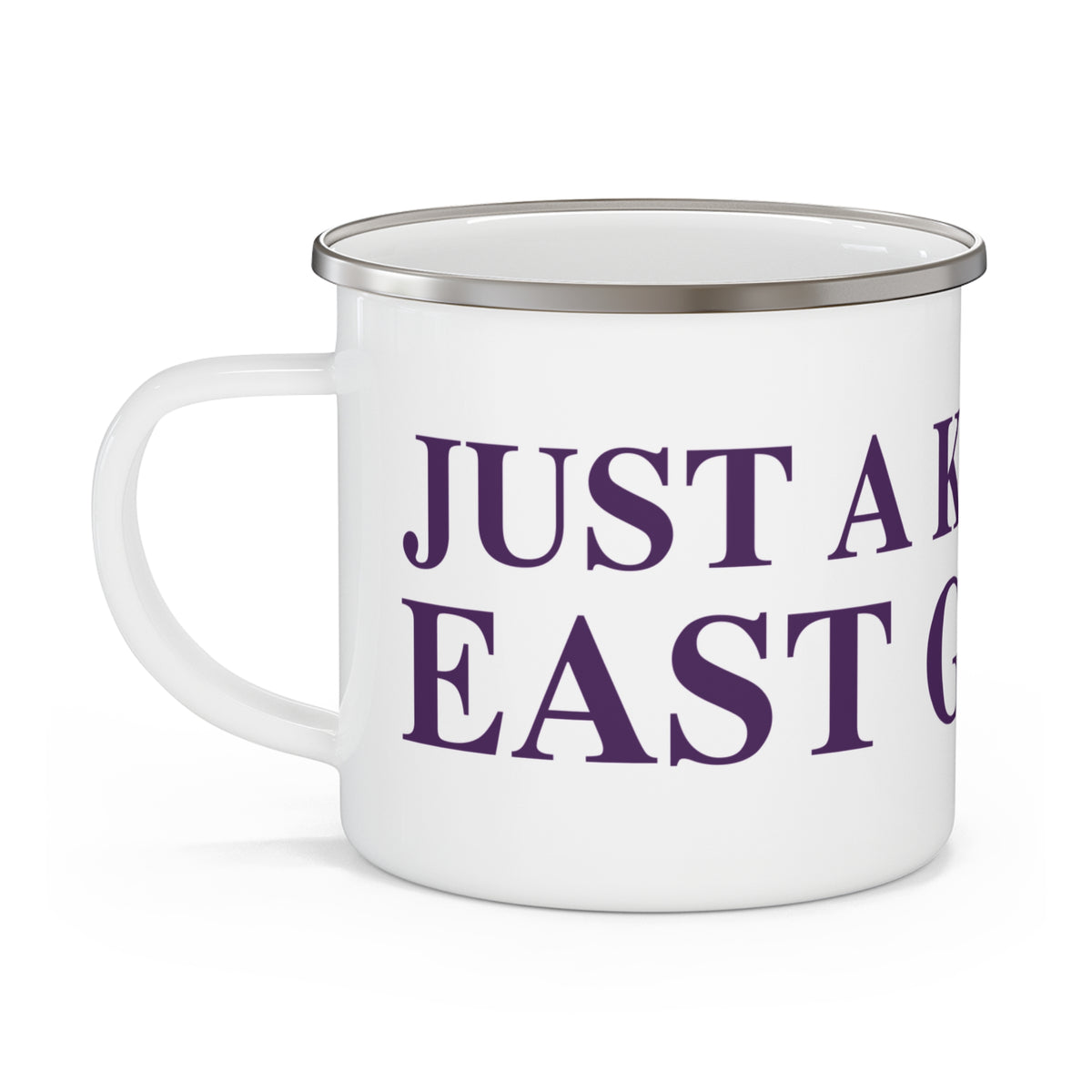 Just a kid from East Granby Camping Mug