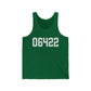 06422 Durham CT Zip Code Unisex Jersey Tank Top