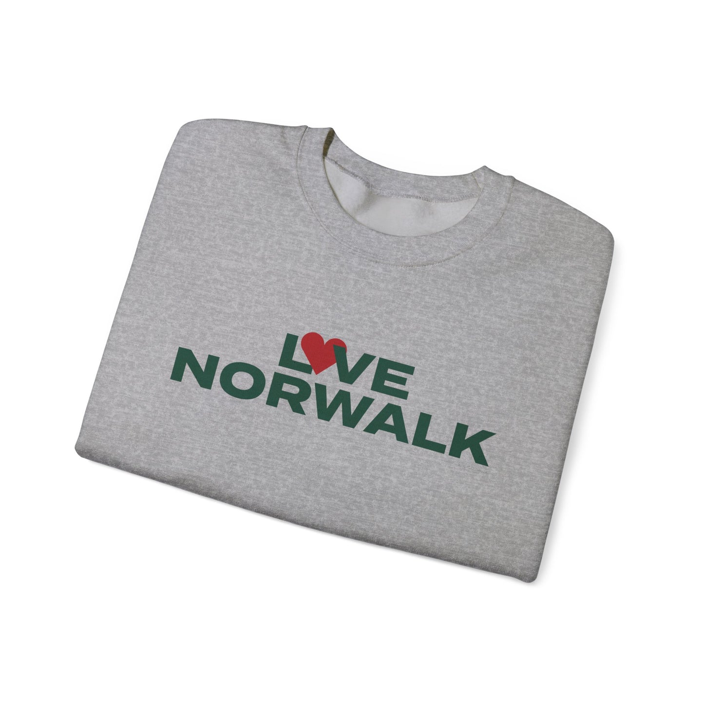 Love Norwalk Unisex Heavy Blend™ Crewneck Sweatshirt