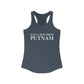 Just a kid from Putnam Women's Ideal Racerback Tank Top