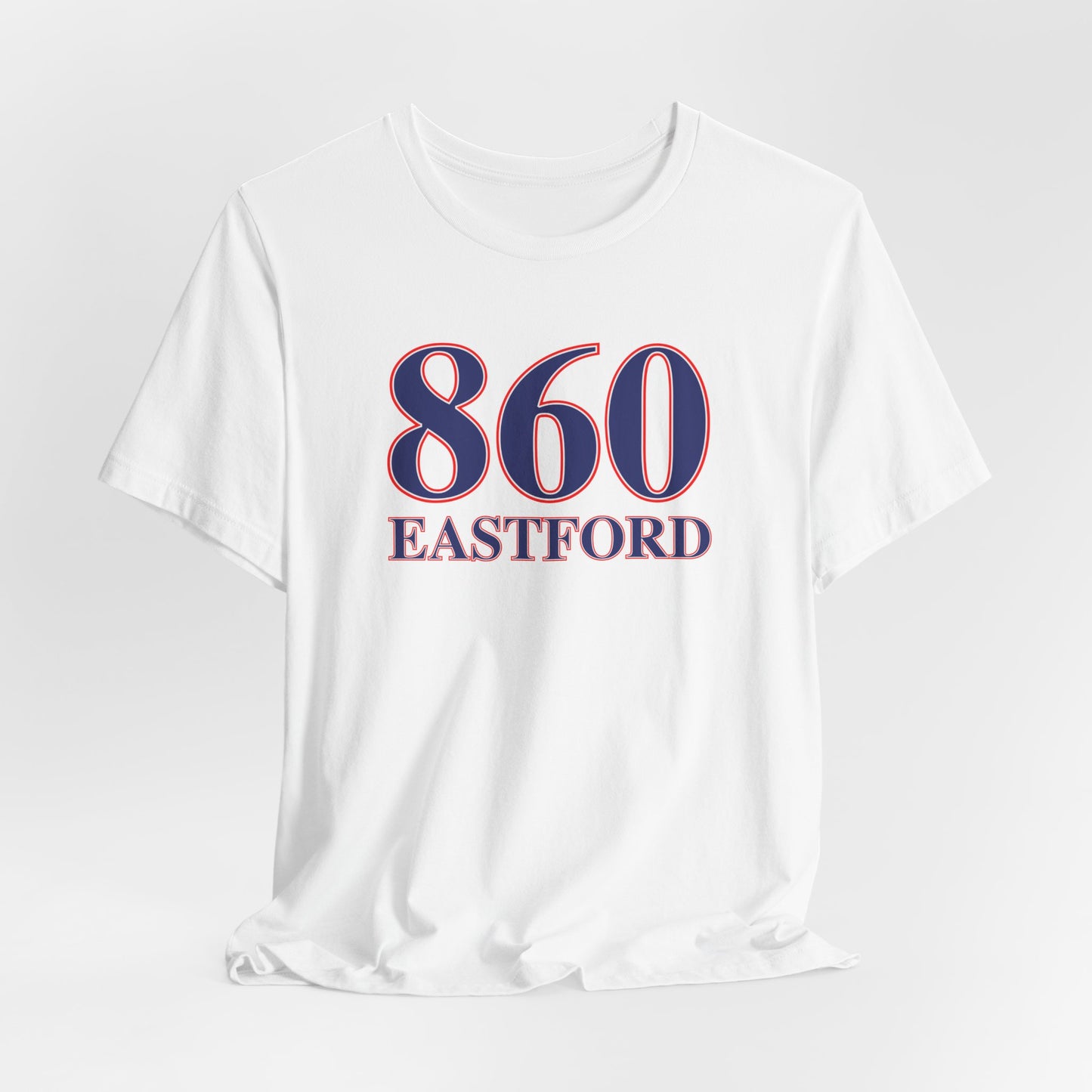 860 Eastford Red White & Blue Unisex Jersey Short Sleeve T-Shirt