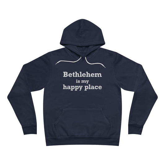 Bethlehem is My Happy Place Unisex Sponge Fleece Pullover Hoodie