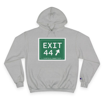 Vintage Exit 44 Merritt Parkway Sign Champion Hoodie