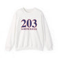 203 North Haven Red White & Blue Unisex Heavy Blend™ Crewneck Sweatshirt