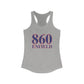 860 Enfield Red White & Blue Women's Ideal Racerback Tank Top